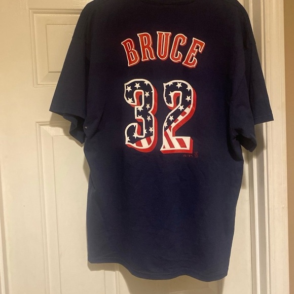Cincinnati Reds Jay Bruce #32 XL Majestic Shirt - Picture 4 of 5